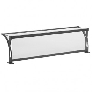 Vollrath N98416 44 to 49 Inch Progressive Breath Guard Cafeteria with Top Shelf
