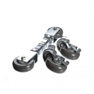 Alto Shaam 5008022@NC 2-1/2 Inch Casters with 2 Rigid and 2 Swivel Brakes
