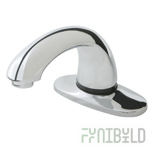 Rubbermaid 1903291 14 Inch Chrome Finish Touch Free Electronic Faucet
