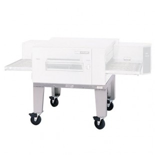 Lincoln 1612 24 Inch High Stand with Casters for Two Stacked Ovens