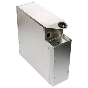 Glastender C-SHB-6-ED 6 Inch Built-in Soda Gun Holder with Drip Pan
