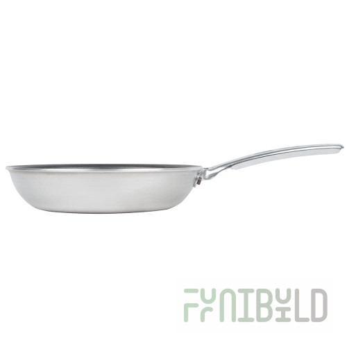 Vollrath 67628 8 Inch Aluminum Fry Pan with SteelCoat X3 Nonstick Coating
