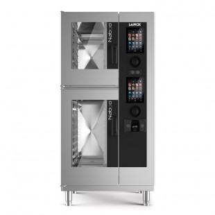 Lainox NAGB171R Naboo® Reloaded Combi Oven Gas Double-stacked Lainox NAGB171R Naboo® Reloaded Combi Oven Gas Double-stacked