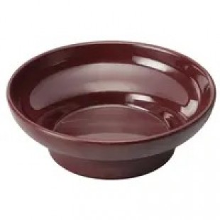 Winco WDM008-502 5 Oz Round Salsa Bowl Dishwasher Safe Break Resistant Melamine Brown Winco WDM008-502 5 Oz Round Salsa Bowl Dishwasher Safe Break Resistant Melamine Brown