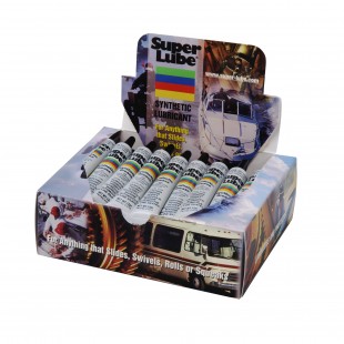 Alfa 21013 1/2 Oz. Tubes Super Lube Grease NSF Retail Display Box Alfa 21013 1/2 Oz. Tubes Super Lube Grease NSF Retail Display Box