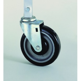 Dinex DXP5X2 6 Inch Diameter Heavy Duty Casters Set of 4 for Racks Cabinets