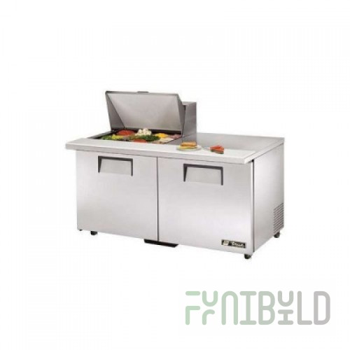 True Refrigeration TSSU-60-12M-B-ADA-HC 60 Inch Stainless Steel Refrigerated Counter