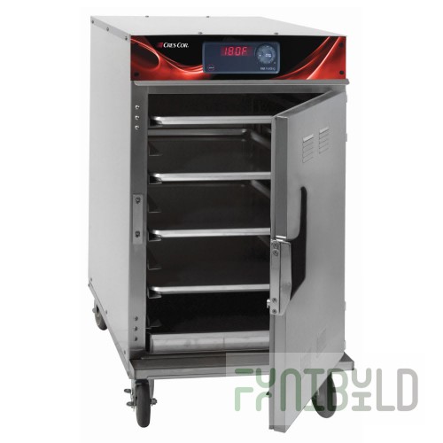 Cres Cor 1000HHSSSPLITDX 22 Inch Mobile Heated Cabinet with Swivel Casters