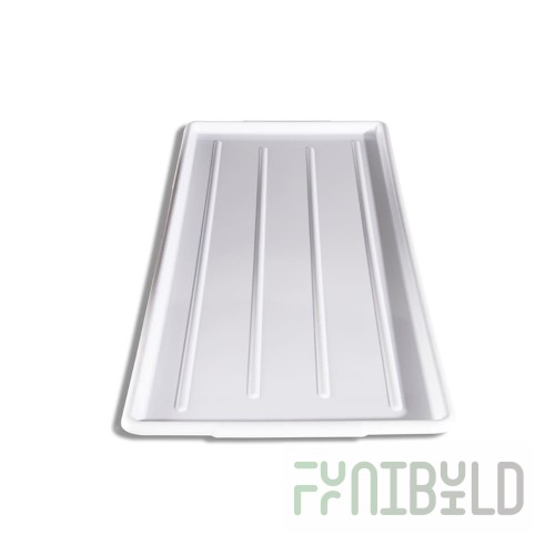Winholt WHP-1230 12 Inch Polystyrene Display Tray with Sani-Platter