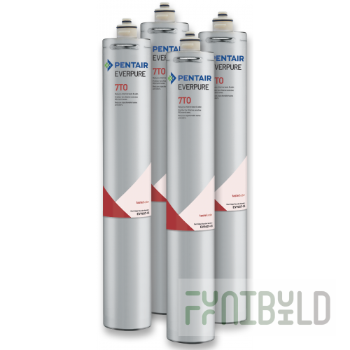 Everpure EV962833 Water Filter Cartridge Kit with Prefilter Stainless Steel