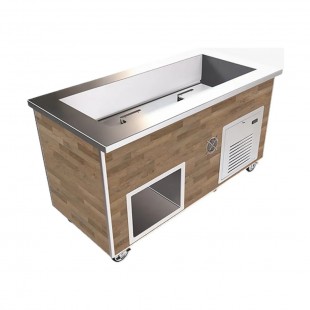 Low Temp Industries SPC-TA-20-02-36 36 Inch Cold Food Serving Counter with Stainless Steel Top Low Temp Industries SPC-TA-20-02-36 36 Inch Cold Food Serving Counter with Stainless Steel Top