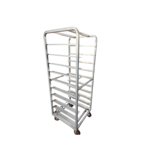 Channel AXD-OT-6D 49 Inch Glass Oval Tray Rack Heavy-Duty with Casters Channel AXD-OT-6D 49 Inch Glass Oval Tray Rack Heavy-Duty with Casters
