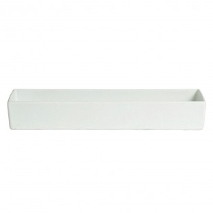 GET Enterprises COMP53 2.60 Quart Salad Bar Bowl Rectangular Aluminum with Resin Finish GET Enterprises COMP53 2.60 Quart Salad Bar Bowl Rectangular Aluminum with Resin Finish