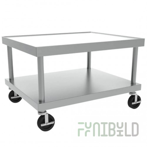Vulcan STAND/C-VACB36 37 Inch Stainless Steel Equipment Stand with Undershelf