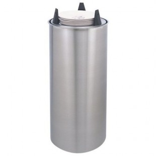 APW Wyott SL-13 13 Inch Shielded Dish Dispenser Tubular Drop-in Stainless Steel