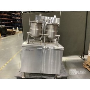 Southbend GMT-6S-6 Kettle/Cabinet Assembly Gas (2) 6 Gallon Tilting Kettles