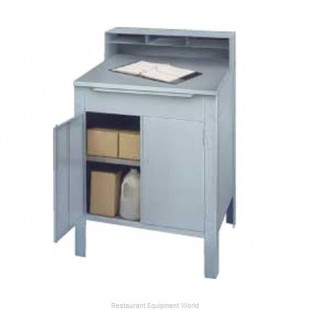 Winholt RDSWN-5 32 Inch Lockable Stand Up Desk with Sloped Writing Surface Steel