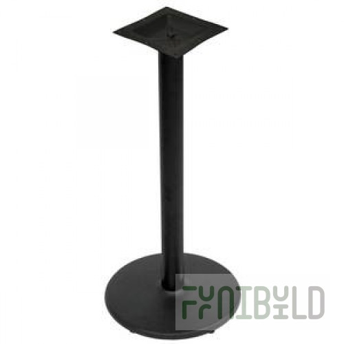 BK Resources BK-BRTB2-18 18 Inch Diameter Round Table Base Cast Iron - 2 Piece