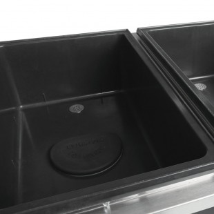 Vollrath T39710 60 Inch Electric Hot Food Station Deluxe with 4 Sealed Wells