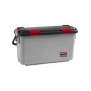 Rubbermaid 1863892 20 Pad Microfiber Charging Mop Bucket Gray Plastic with Lid Rubbermaid 1863892 20 Pad Microfiber Charging Mop Bucket Gray Plastic with Lid