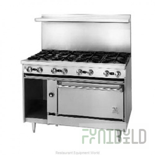 Jade Range JBR-24G-6 Gas Range 60 Inch Stainless Steel 6 Burner 228000 BTU
