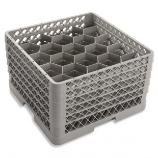 Vollrath TR11GGGGA-19 Full Size Rack Max Glass Stemware Rack 20 Compartments Made in USA
