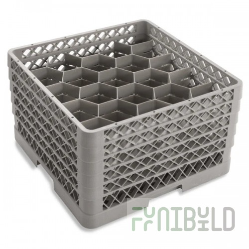 Vollrath TR11GGGGA-19 Full Size Rack Max Glass Stemware Rack 20 Compartments Made in USA