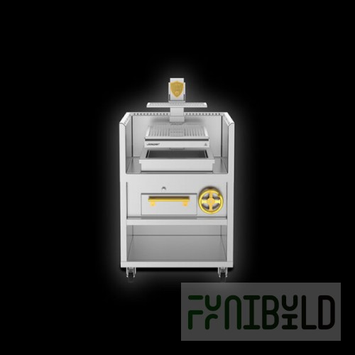 Josper Charcoal Ovens PVJ-50-1-1-MB The Josper Basque Grill On One Module PVJ-50-1-1 MB Has A Grilling Area Of 500 X 600 Mm (x1) And A Vertical Track Of 290 Mm. The Firing Up Time Is About 20 Minutes