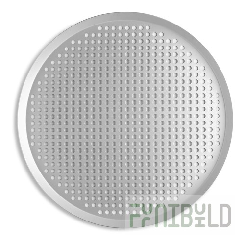 Vollrath PC16XPCC 16 Inch Pizza Pan Extra Perforated Aluminum Anodized