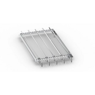Rational 60.75.782 Skewer Stand Stainless Steel with 5 Skewers and Frame