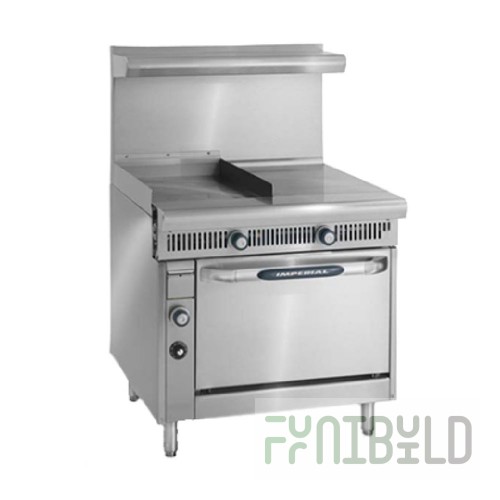 Imperial IHR-GT18-2-P Spec Series Heavy Duty Range Gas 36