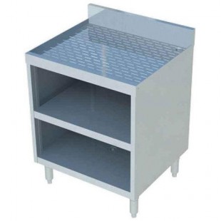 Sapphire Manufacturing SMBGR-241 Sapphire Underbar Glass Rack Unit Open Base With Adjustable Shelf