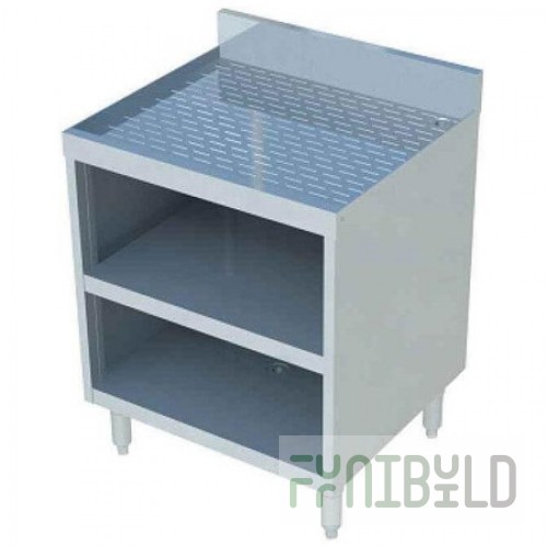 Sapphire Manufacturing SMBGR-241 Sapphire Underbar Glass Rack Unit Open Base With Adjustable Shelf