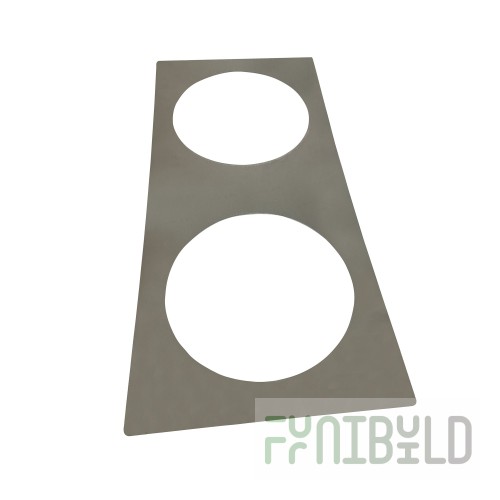 Nemco 67763 2 Quarts Adapter Plate with Two 11 Qt Inset Holes