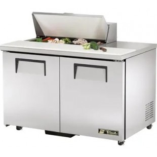 True Refrigeration TSSU-48-08-ADA-HC 48 Inch Refrigerated Counter 2 Sections with Attachments