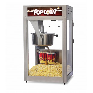 Global Solutions by Nemco GS1516 16 Oz Popcorn Popper Electric with Heated Deck Global Solutions by Nemco GS1516 16 Oz Popcorn Popper Electric with Heated Deck