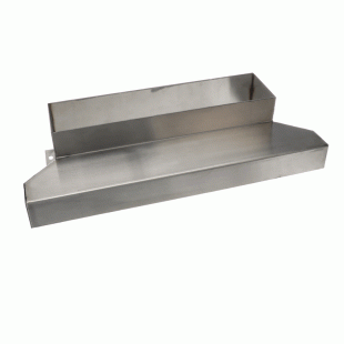 American Dish Service 285-6116 4 Inch Vent Weldment with Corrosion-Resistant Design