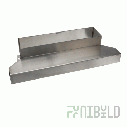 American Dish Service 285-6116 4 Inch Vent Weldment with Corrosion-Resistant Design