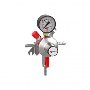 Micro Matic 8011-PP Economy Secondary Regulator with 1 Pressure for Draft Beer System