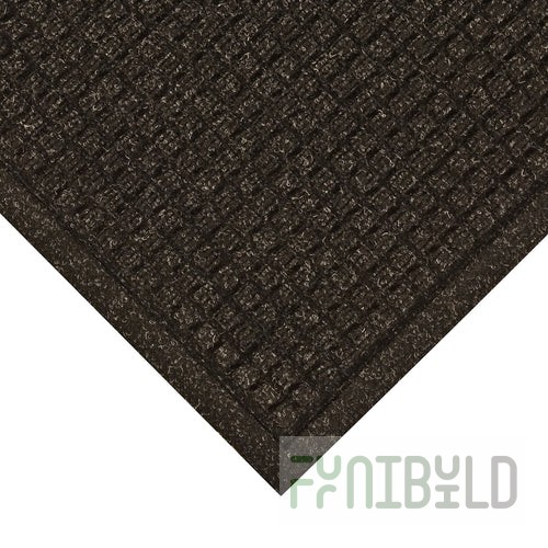 Notrax 165S0410CH 4' Inch 10' Inch Indoor Floor Mat Charcoal with Rubber Backing