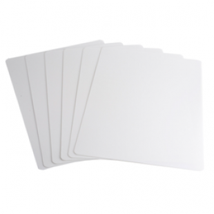 Admiral Craft FCB-1520/W 20 Inch White Cutting Mat Polypropylene Flexible 6 Packs