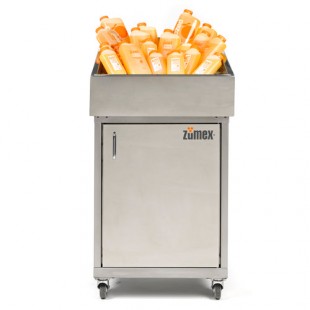 Zumex 04897 DISPLAY SMALL 20 Inch Drainage System Stainless Steel Ice Display