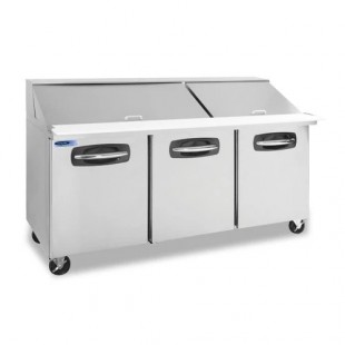 Nor-Lake NLSMP72-30 72 Inch AdvantEDGE Mega Top Sandwich Salad Prep Unit 19.2 cu ft Nor-Lake NLSMP72-30 72 Inch AdvantEDGE Mega Top Sandwich Salad Prep Unit 19.2 cu ft