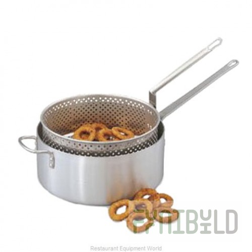 Vollrath 68227 9 Quart Fry Pot Aluminum Heavy-Duty without Cover