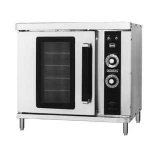 Hobart HGC202-PROPANE 40 Inch Commercial Propane Gas Convection Oven 2 Decks 25000 BTU