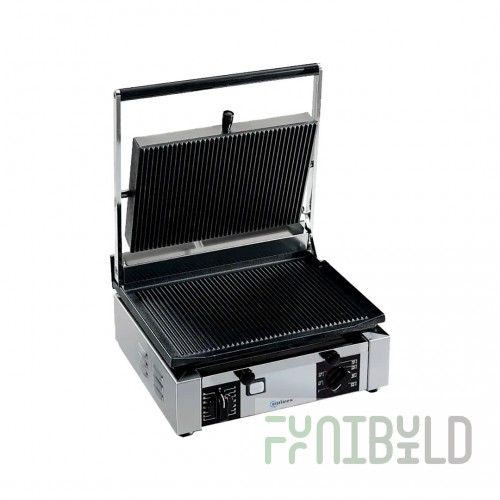 Univex PPRESS1.5RF 15 Amp Electric Sandwich Panini Press with Cast Iron Plates