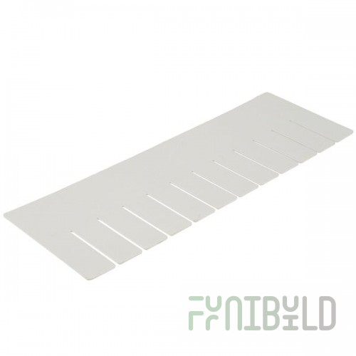 Metro MDL92060NAT 14-7/8 Inch Tote Box Divider for MTB92060W with Polypropylene