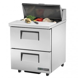True Refrigeration TSSU-27-08D-2-ADA-HC~SPEC3 27 Inch Refrigerated Counter with Drawers