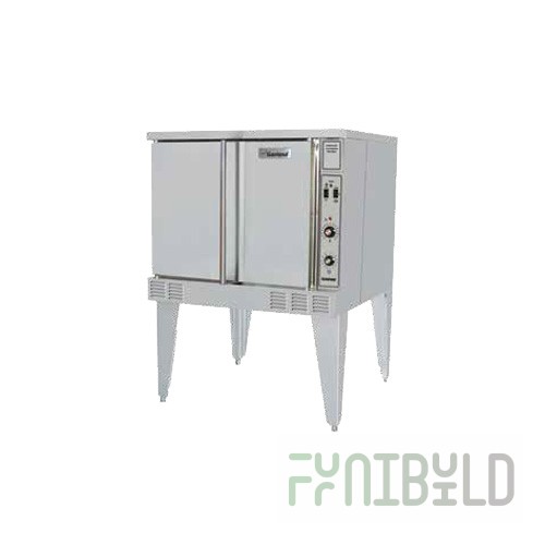 Garland SCO-GS-10ESS 38 Inch Gas Convection Oven with Porcelain Interior 53000 BTU