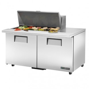 True Refrigeration TSSU-60-18M-B-ADA-HC 60 Inch Refrigerated Counter 2 Section True Refrigeration TSSU-60-18M-B-ADA-HC 60 Inch Refrigerated Counter 2 Section